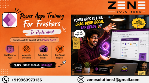 Power Apps Training For Freshers In Hyderabad
